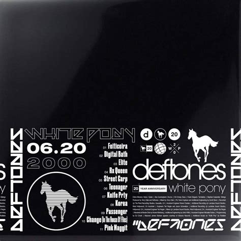 Deftones - White Pony: 20th Anniversary [2LP] | NTX Vinyl