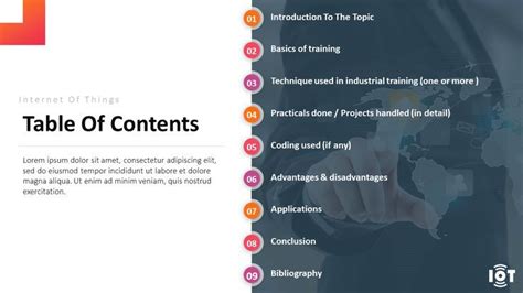 Best Table Of Contents PowerPoint Template and Google Slides | Infographic powerpoint ...