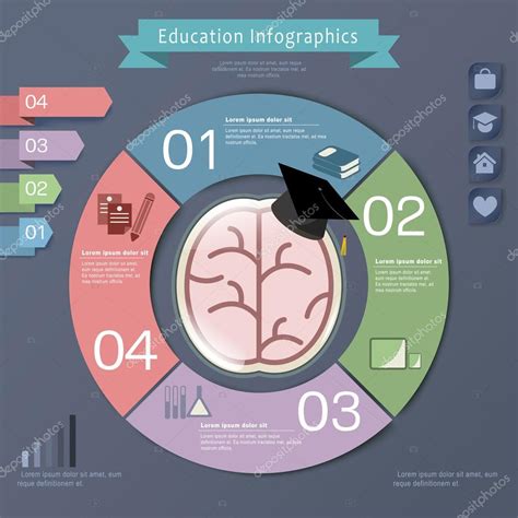 Education infographic template design — Stock Vector © HstrongART ...