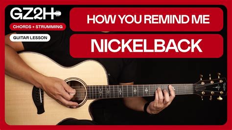 How You Remind Me Guitar Tutorial Nickelback Guitar Lesson |Chords ...