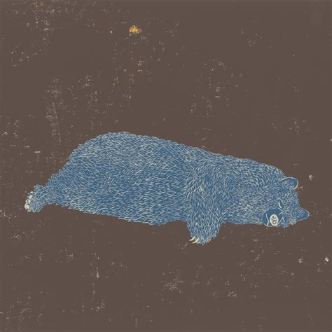 Blue Bear by Moran Pinchas | Artfully Walls