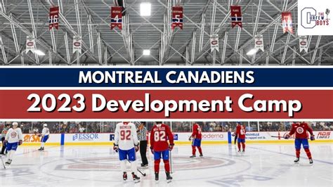 Montreal Canadiens Development Camp Scrimmage 2023 | The Curfew Boys - YouTube