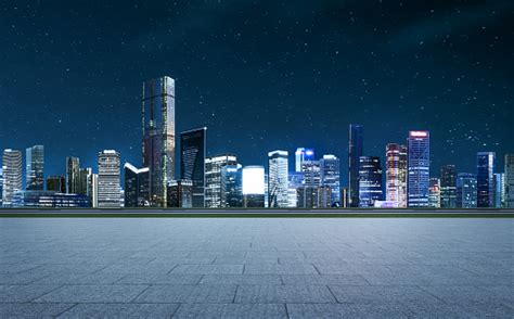 Panorama Of Skyscrapers In A Modern City Stock Photo - Download Image Now - iStock