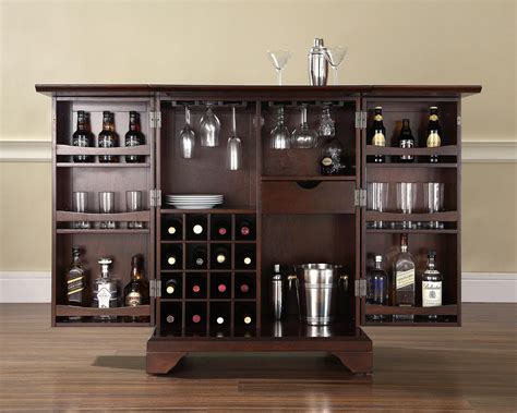 Build Your Own Home Bar : Crosley Furniture LaFayette Expandable Bar Cabinet Home Bar | Home bar ...