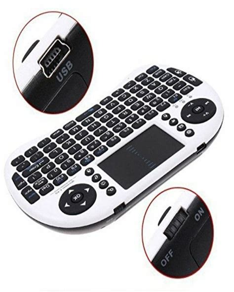 Buy 2.4G RF500 Mini Wireless Keyboard with Touch pad - Best Price in ...