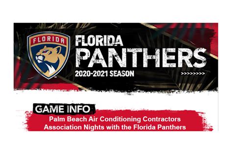 Discounted Florida Panther's Tickets - PBACCA