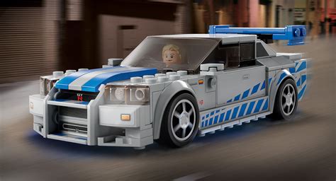 New Lego Speed Champions R34 Nissan GT-R ‘2 Fast 2 Furious’ Comes With Brian O’Conner Figure ...