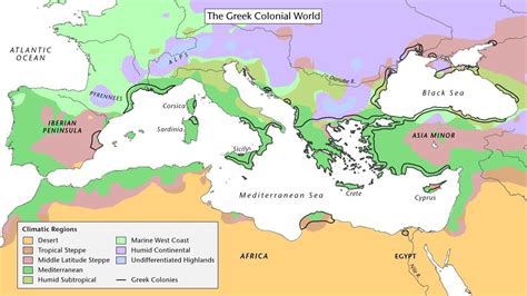 Greek Civilization Map