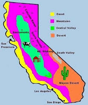 CALIFORNIA: THE GOLDEN STATE - Regions