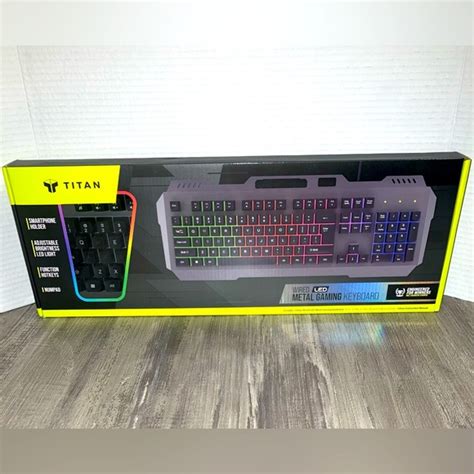 Titan | Video Games & Consoles | Titan Led Metal Gaming Keyboard | Poshmark