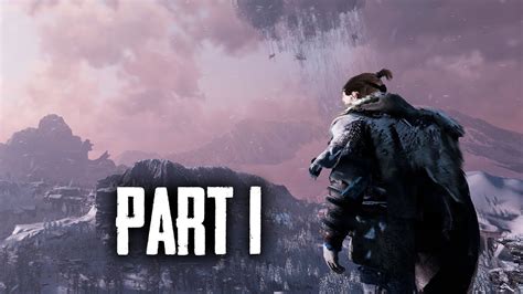 FADE TO SILENCE Gameplay Walkthrough Part 1 - SURVIVING THE WINTER - YouTube