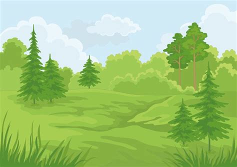 Forest Trees Cartoon - Cliparts.co