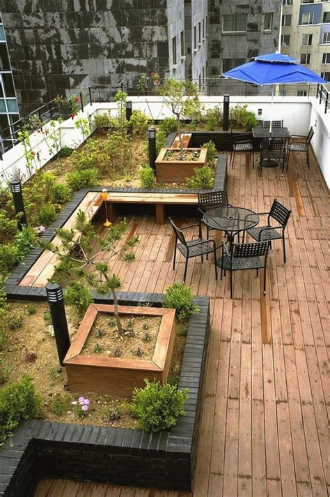 Roof Terrace Garden Design - Image to u