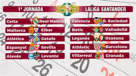 La Liga Table 2019 To 2020 Fixtures / Primera Division La Liga Fixtures ...