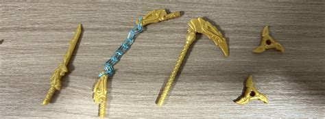 Custom Ninjago Golden Weapons(Old ver.) : r/Ninjago