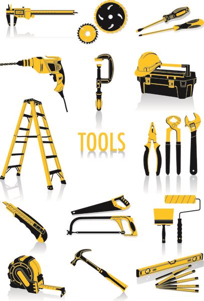 Free vector construction tools free vector download (2,059 Free vector ...