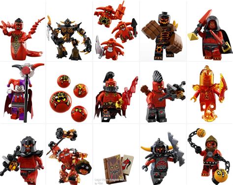 28 Nexo Knights Minifigures Found out on Lego Site - Bad Guys First - Minifigure Price Guide