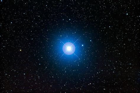 Blue-white Rigel is Orion’s brightest star