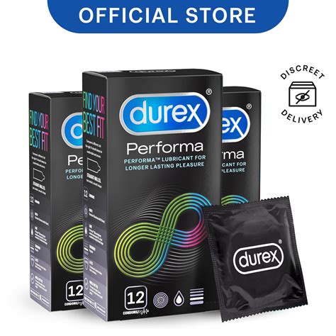 [Bundle of 3] Durex Performa (Last Longer) Condoms 12s | Shopee Singapore