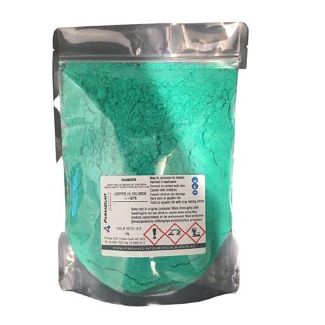 Buy Copper (II) Chloride 97% online | Paramount Chemicals, Melbourne, Victoria