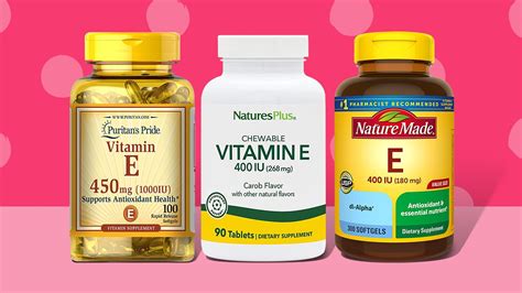 7 Best Vitamin E Supplements of 2022 | Greatist