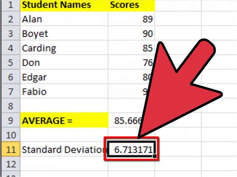 How to Calculate Mean and Standard Deviation With Excel 2007