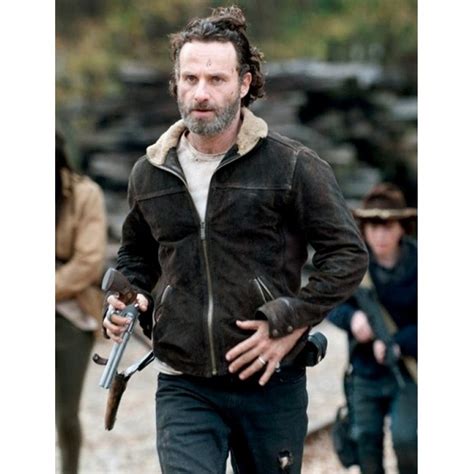 The Walking Dead Rick Grimes Leather Jacket | Celebs Outfits