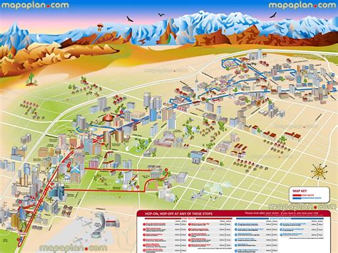 Las Vegas Strip Map Printable