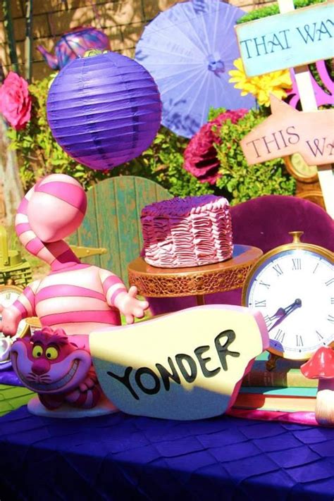 Alice In Wonderland Unbirthday Party Planning Ideas Supplies Idea ...