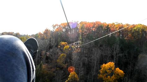 Red River Gorge Zipline #4 [HD] - YouTube