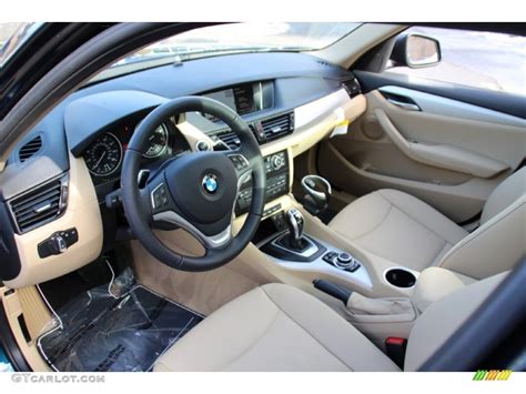 Beige Interior 2015 BMW X1 xDrive28i Photo #101408206 | GTCarLot.com