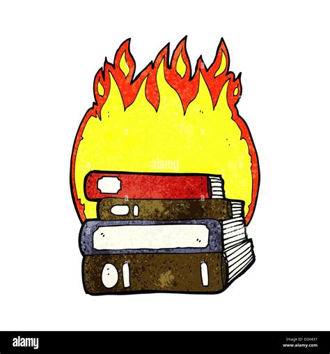 burning books cartoon Stock Vector Image & Art - Alamy