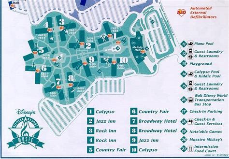 All Star Movies Resort Map - kindlpiano