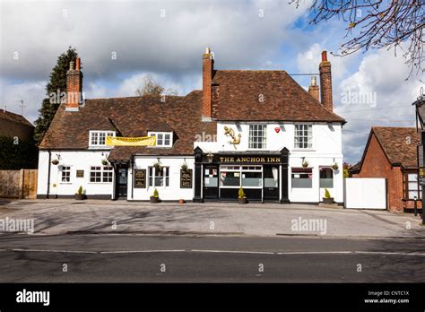 The Attractive The Anchor Inn, now under new management sign, in the pretty Kent village of ...