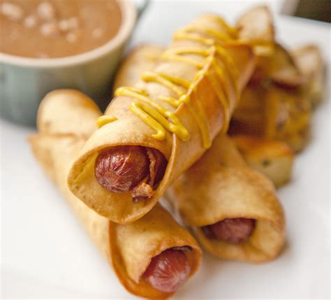 UrbanCookery - Deep Fried Bacon Wrapped Hot Dogs