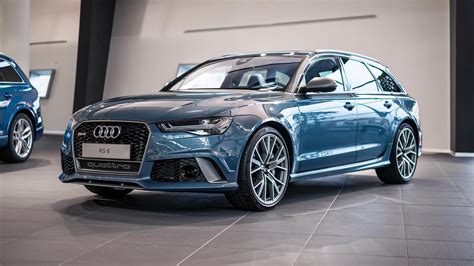 Polar Blue Metallic RS6 Avant by Audi Exclusive Looks Cool - autoevolution