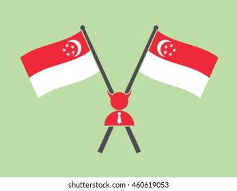 Singapore Emblem Politician Stock Vector (Royalty Free) 459946996