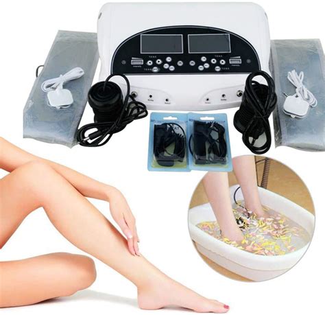 Buy Ionic Foot Detox Machine for 2 Users, Ion Detox Foot Bath Spa ...