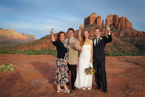 Secret Slick Rock Elopement Wedding Sedona Wedding Photographer