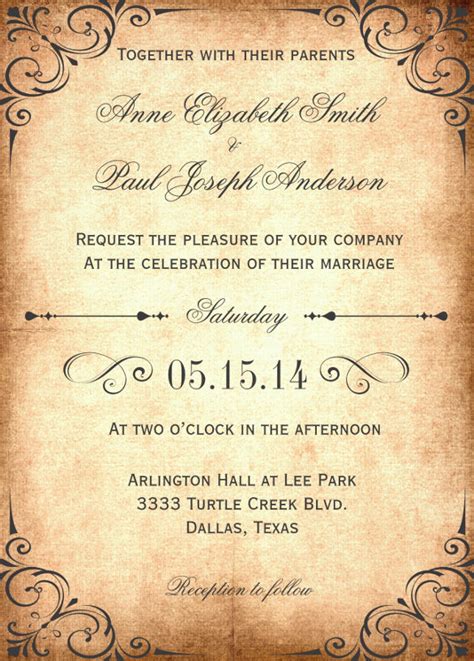 28+ Wedding Invitation Wording Templates \u2013 Free Sample, Example ...