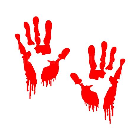 HotMeiNi 15*10 cm Car Sticker Bloody Zombie Hand cartoon Oem car window car body vinyl decal ...