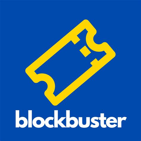 Blockbuster Rebranding — Chance Staples Design