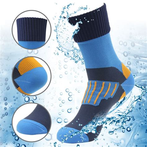 Crew Waterproof Socks Blue | Waterproof socks, Hiking socks, Hiking women