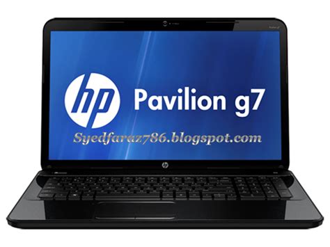 Hp Pavilion g7 Drivers Free Download For Windows 7 | Faraz Entertainment