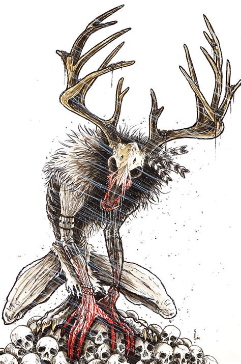 Wendigo Mixed Media by Jamie Snell - Fine Art America