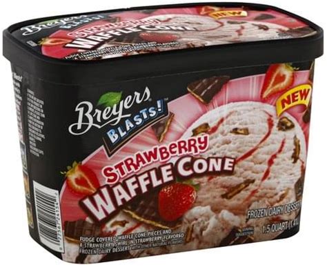 Breyers Waffle Cone Ice Cream Nutrition - Nutrition Pics