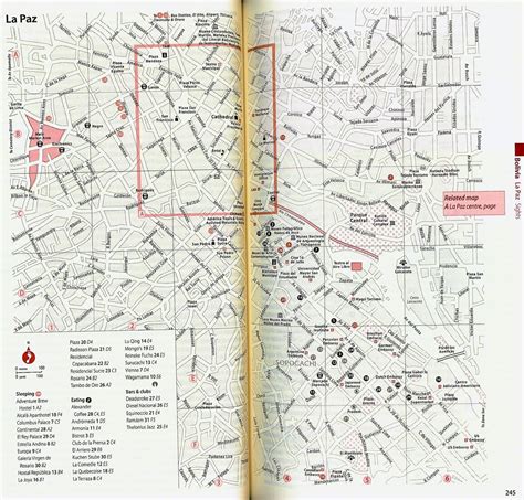 La Paz street map, Bolivia. | Douglas Fernandes | Flickr