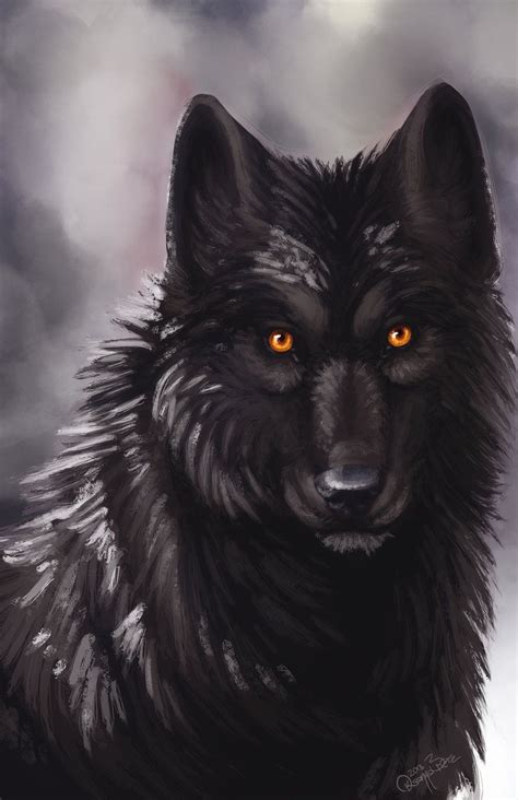 Black Wolf by Annasko on deviantART | Black wolf, Wolf pictures, Wolf ...