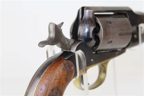 Antique Post-Civil War Remington New Model Army 1858 Revolver .45 Colt Conversion Centerfire ...