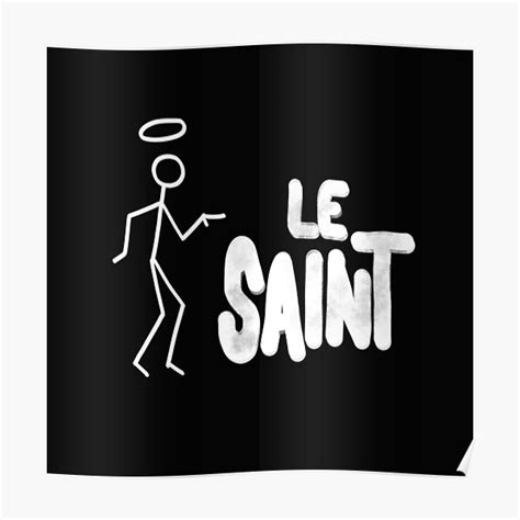 "The Saint" Poster for Sale by Themys24 | Redbubble